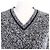 Top de lana de punto Christian Dior Azul Azul marino - vista 4