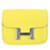 Cartera Hermès Constance Slim Epsom Amarillo