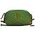 Borsa a tracolla in pelle Gucci GG Marmont Verde Verde chiaro