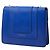 Bulgari Borsa a tracolla con catena Bvlgari Serpenti Forever Blu - vista 2