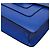 Bulgari Borsa a tracolla con catena Bvlgari Serpenti Forever Blu - vista 4