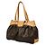 Borsa Tote Louis Vuitton Monogram Boetie MM Marrone - vista 2