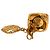 Orecchini Chanel Matelassé Vintage Swing D'oro - vista 3