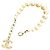 Bracciale con charm Chanel placcato oro - vista 7