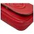 Borsa a Spalla Gucci Soho Interlocking G Chain Rosso - vista 4