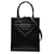 Mini borsa a mano con logo Triangle Prada Nero  - vista 1