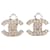 Timeless Orecchini a clip Chanel Coco Mark Argento  - vista 1