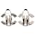 Timeless Orecchini a clip Chanel Coco Mark Argento  - vista 2