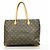 Borsa Tote Louis Vuitton Monogram Wilshire MM Marrone - vista 11