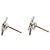 Orecchini a lobo Ribbon Bow Tiffany & Co. Argento - vista 3