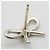 Orecchini a lobo Ribbon Bow Tiffany & Co. Argento - vista 6