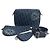 Borsa Saddle Christian Dior Oblique Canvas Small Blu