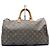 Borsa Louis Vuitton Round Speedy Monogram Denim Marrone