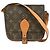 Bolso Louis Vuitton Cartouchiere Monogram Canvas PM Castaño