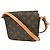 Bolso Louis Vuitton Cartouchiere Monogram Canvas PM Castaño - vista 2