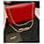 Yves Saint Laurent Sac Saint Laurent Kate en cuir rouge avec pompon  - vue 11