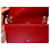 Yves Saint Laurent Sac Saint Laurent Kate en cuir rouge avec pompon  - vue 3