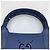 Tote in gomma per bambini Gucci, misura medium Blu navy - vista 2