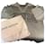 Top de jersey PYTHON con las iniciales "LV" de Louis Vuitton Beige  - vista 1
