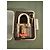 Supreme Transparent Lock Red Golden Silver hardware - view 2