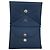 Hermès Mini Wallet Calvi Duo Compact, Epsom Calfskin, Colvert Marineblau Dunkelblau