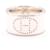 Ring Hermès Anillo Hermes Eclipse Ruban en plata de ley 925  - vista 1