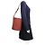 Céline Borsa a tracolla Celine Triomphe in pelle rosso-marrone - vista 10