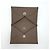 Hermès Kartenetui Calvi, Epsom-Kalbsleder, Etoupe Beige Hellbraun Dunkelbraun - Ansicht 5