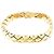 Bracciale Chanel, "Matelassé", giallo - vista 2