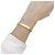 Bracciale Chanel, "Matelassé", giallo - vista 6