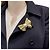 Broche Fred "Nœud", oro amarillo y acero. - vista 7