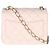 Timeless Chanel Mini Square Flap Bag aus rosa gestepptem Lammleder Pink - Ansicht 2