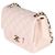 Timeless Chanel Mini Square Flap Bag aus rosa gestepptem Lammleder Pink - Ansicht 3