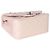 Timeless Chanel Mini Square Flap Bag aus rosa gestepptem Lammleder Pink - Ansicht 6