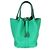 Hermès Vert Jade Menthe Clemence Matte Alligator Touch Picotin Lock 18 PHW Verde - vista 5