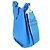Hermès Bleu Hydra Clemence Evelyne 33 GM PHW Blu - vista 3