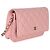 Portafoglio con catena Chanel Pink Quilted Caviar Rosa - vista 4