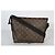 Messenger magnetico in tela Monogram Macassar Louis Vuitton Marrone - vista 7