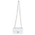 Timeless Chanel Mini Flap Rectangular en piel de cabra acolchada azul iridiscente - vista 5
