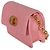 Borsa Micro Miss Caro in pelle di vitello Macrocannage rosa Christian Dior - vista 3