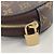Pochette Monogram Eyeshadow Louis Vuitton Marrone - vista 6