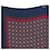 Stola in seta multicolore Chanel Blu navy  - vista 2