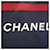 Stola in seta multicolore Chanel Blu navy  - vista 4