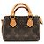 Louis Vuitton M81085 Nano Speedy 2-Way Bag Marrone - vista 2
