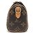 Louis Vuitton M81085 Nano Speedy 2-Way Bag Marrone - vista 3