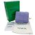 Cassette Cartera de piel de becerro tríptico Bottega Veneta morada Púrpura - vista 11