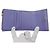 Cassette Cartera de piel de becerro tríptico Bottega Veneta morada Púrpura - vista 7