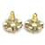 Orecchini Chanel Gold Stud D'oro  - vista 5