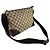 Borsa a tracolla Gucci GG Canvas e pelle Marrone - vista 10
