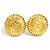 Orecchini a clip dorati Chanel D'oro